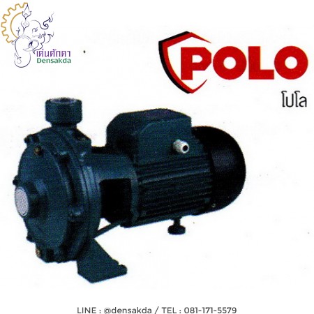 รูปตัวอย่าง **ปั๊มน้ำหอยโข่งใบพัดใบพัดคู่ โปโล POLO รุ่น SCM2-60A